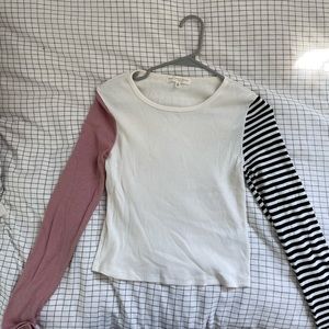 Urban Outfitters Ribbed Long Sleeve Tee